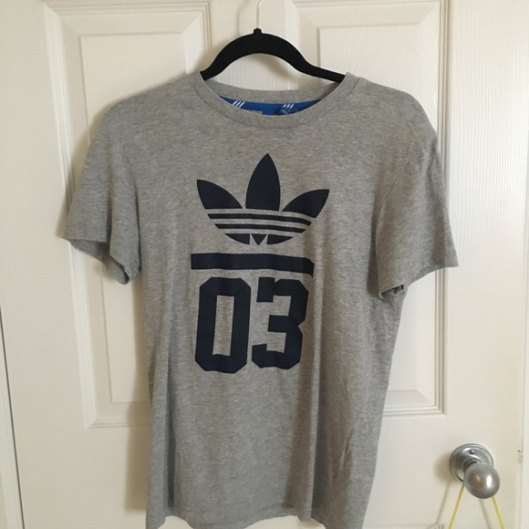 Adidas Grey T-shirt - Picture 1 of 2